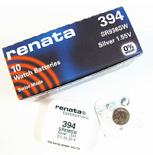 Батарейка серебрянно-цинковая Renata / 1,55V / SR936SW (394), цена за шт