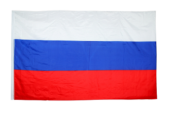 Флаг РФ, 150 х 250 см, полиэфирный шёлк, карман для древка 3 см