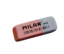 Ластик Milan "840 " прямоугольный, скошенный, размер 5,2 х 1,9 х 0,8 см., 