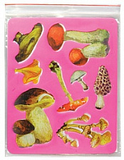 Трафарет пластиковый  Луч "Грибы" размер 25 х 16,5 см