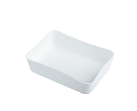 Лоток для канцелярских мелочей  малый, "СТАММ2", 130х178х44мм, цвет белый