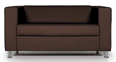 Диван Аполло 2-местный экокожа терракотовый P2 Euroline 924 (1 категория). Размер (ШхГхВ): 1460х850х700 мм.