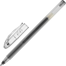 Ручка гелевая Pilot BL-SG-5, черный стержень, прозрачный корпус