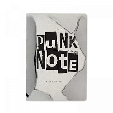Тетрадь 40 листов А5 в клетку сшивка Bruno Visconti PUNK NOTE обложка мелованный картон, матовая ламинация Soft Touch