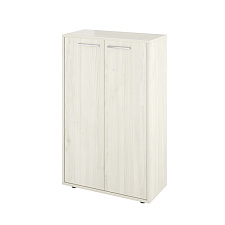 Канцлер Скандинавское дерево белое Шкаф для документов низкий закрытый КЦ38. Размер (ШхГхВ): 700х338х1135мм. ЛДСП 18мм. (КЦ13+КЦ18*2)  ЗАКАЗНАЯ ПОЗИЦИЯ 