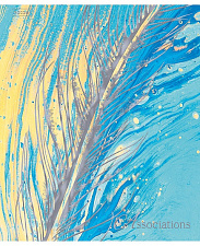 Тетрадь 96 листов А5 в клетку на скобе "Ассоциации" Хатбер, обложка: мелованный картон, внутренний блок: офсет 60-65 г/кв.м, цвет ассорти