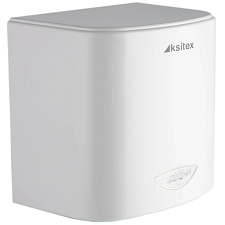 Электросушилка "Ksitex M-2008 JET" мощность 950Вт, скорость воздушного потока 50 м/сек, время сушки рук: 8-12 сек.Температура воздушного потока: 0-40°С, ударопрочный пластик. цвет белый.   