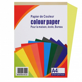 Бумага COLOR Paper формат А-4, плотность 80 г/м2, 100 листов, цвет лайм Неон CPP-14 