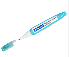 Корректирующий  быстросохнущий карандаш OfficeSpace объем 3 мл, металлический наконечник для  максимально экономичного расхода