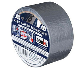 Клейкая лента армированная "UNIBOB" 48мм х 10м, плотность 170 мкм