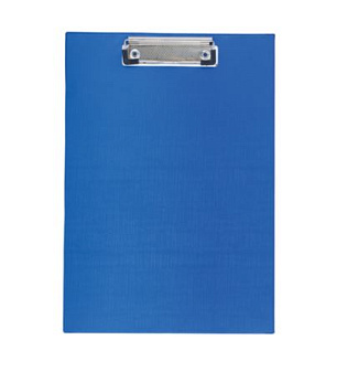 Планшет "Persona" А-4 материал плотный ,жесткий пластик , цвет синий, толщина 1500 мкр