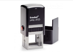 Оснастка TRODAT 4933 для штампа 25х25мм корпус цвета черный