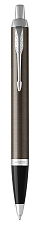 Ручка шариковая PARKER IM Core K321 Dark Espresso CT M синий стержень, Корпус: латунь лакированная, отделка хром, подарочная упаковка