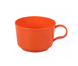 Кружка пластиковая  350 мл ассорти