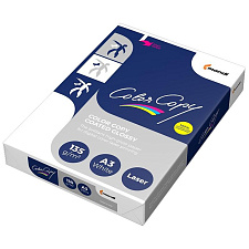 Бумага Color Copy glossy А-3, плотность 135 г/м2, белизна 139%,яркость 103% ISO, с глянцевым покрытием, 250 листов