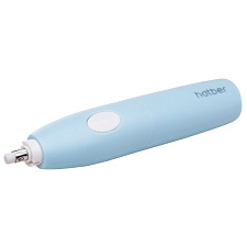 Ластик Hatber EER-9306 электрический, со сменными насадками в блистере с европодвесом