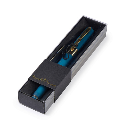 Ручка подарочная шариковая MONACO Bruno Visconti 0.5 цвет чернил синий,цвет корпуса морская волна в подарочной упаковке,