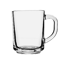 Кружка 250 мл  "Luminarc", материал стекло, высота кружки: 9,5 см, цвет прозрачный