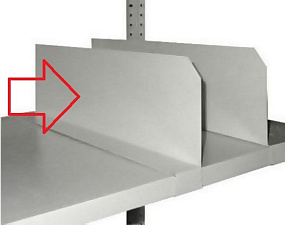 Разделитель поперечный полки стеллажа. Глубина 300мм.    ЗАКАЗНАЯ ПОЗИЦИЯ 