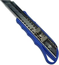 Нож технический широкий с фиксатором  выдвижной 25мм  Vertex