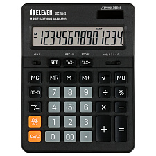 Калькулятор Eleven 14 разряд, SDC 554S 199х153х31мм,  бухгалтерский, настольный, черный