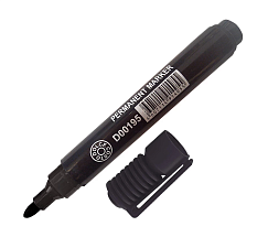 Маркер перманентный пулевидный "DOLCE COSTO", ширина линии 2-5 мм, цвет черный