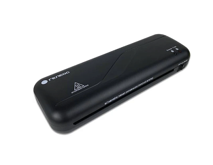 Ламинатор "ГЕЛЕОС ЛМ А-4 Старт" пленка 75-150мкм, скорость ламинирования 30 см/мин, нагрев 3-4 мин, 2 вала, горячее ламинирование