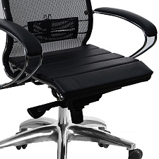 Коврик-чехол для сиденья СSm-25 черный особо мягкий , перфорированный материал NewLeather