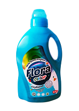 Средство для стирки -гель Флора "Color" 1,5 л, для цветного белья