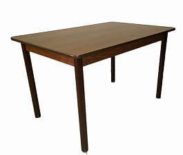 Стол обеденный СТ-7. Размер (ШхГхВ): 1200х800х740мм. Металлические опоры с полимерно-порошковым покрытием. Цвет столешницы: Донской орех.