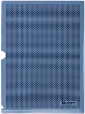 Папка-уголок Lamark Security пластиковая, А4, плотность 200 мкр, цвет синий