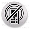 Табличка  "Использование мобильного телефона запрещено"