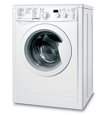 Стиральная машина INDESIT IWSD 6105 L 41,4 см, 6кг, 1000об/мин, дисплей, цвет белый