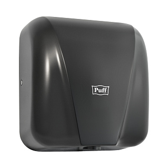 Электросушилка "Puff-8885" мощность 1800Вт, скорость воздушного потока 80 м/сек, время сушки рук: 5-7 сек.Температура воздушного потока: 40-54°С, нержавеющая сталь.цвет: черный/матовый (ШхГхВ) 295х145х320    ЗАКАЗНАЯ ПОЗИЦИЯ 