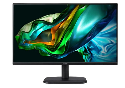 Монитор 23,8 " Acer EK241YEbi, 1920x1080 (FullHD) 100 Гц, IPS, LED, 1 мс, контрастность 1000:1, яркость 250 Кд/м², 178°/178°, видеоразьемы: HDMI, VGA (D-Sub), регулировка наклона, крепление VESA 100х100, цвет черный матовый