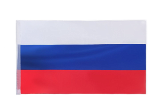 Флаг РФ, 90 х 150 см, двухсторонний, сатин