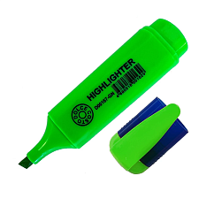 Маркер текстовыделитель DOLCE COSTO, скошенный наконечник, толщина линии от 1 до 5 мм, цвет зеленый