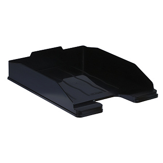 Лоток горизонтальный пластиковый Стамм "Эксперт" цвет черный