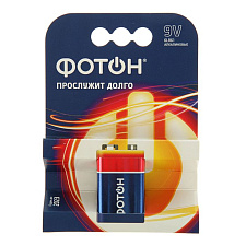 Батарейка щелочная Фотон / 9V / 6LR61, Крона