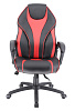 Кресло геймерское Everprof Wing TM Экокожа черная/красная. Пластиковая крестовина. Механизм Топ-ган. Нагрузка до 120 кг.