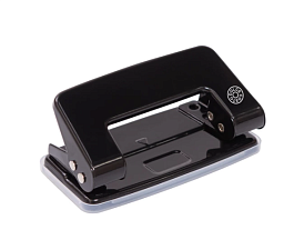 Дырокол до 10 листов, DOLCE COSTO, металлический  корпус, 2 отверстия, цвет чёрный