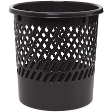 Корзина для мусора 11л "OfficeClean" пластик, цвет черный 