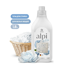 Средство для стирки -гель Grass "ALPI white gel" 1,8 л. для белого белья