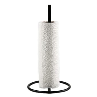 Держaтель для бумaжных полотенец  Доляна «Лофт», размер 15х15х28 см, металл, цвет черный