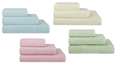 Полотенце махровое "PROVANCE Эрин" 30x50 см, плотность 360 гр/м2, 100% хлопок, цвет ассорти