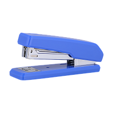 Степлер №24/6  №26/6 "Deli E0300BLUE Exceed" сшивает до 25 листов, открытый/закрытый тип сшивания, цвет синий 