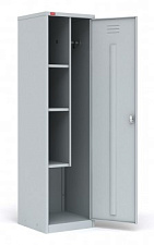 Шкаф металлический для хоз. инвентаря ШРМ-АК-У 1860х500х500 (ВхШхГ) 29 кг, изготовлен из металла толщиной 0,6 мм, Наличие яруса на три полки и перекладины с крючками. Шкаф оснащен врезным замком. ЗАКАЗНАЯ ПОЗИЦИЯ  