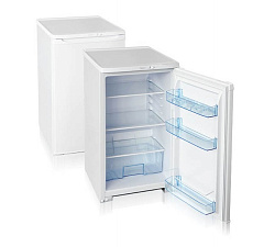 Холодильник БИРЮСА 109, 86х48х60см, объем 115л, однодверный, без морозилки, 2 полки, 1 корзина, управление электромеханическое, 1 компрессор, цвет белый
