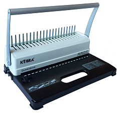 Брошюровочная машина Kobra Queenbind H500,  перфорирует до 14 листов, сшивает до 500 листов на пластиковую пружину 51мм, 4 режима отступа от края