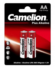Батарейка щелочная Camelion Plus Alkaline блистер/ 1,5V / LR6, AA, пальчиковые / 2шт./уп.